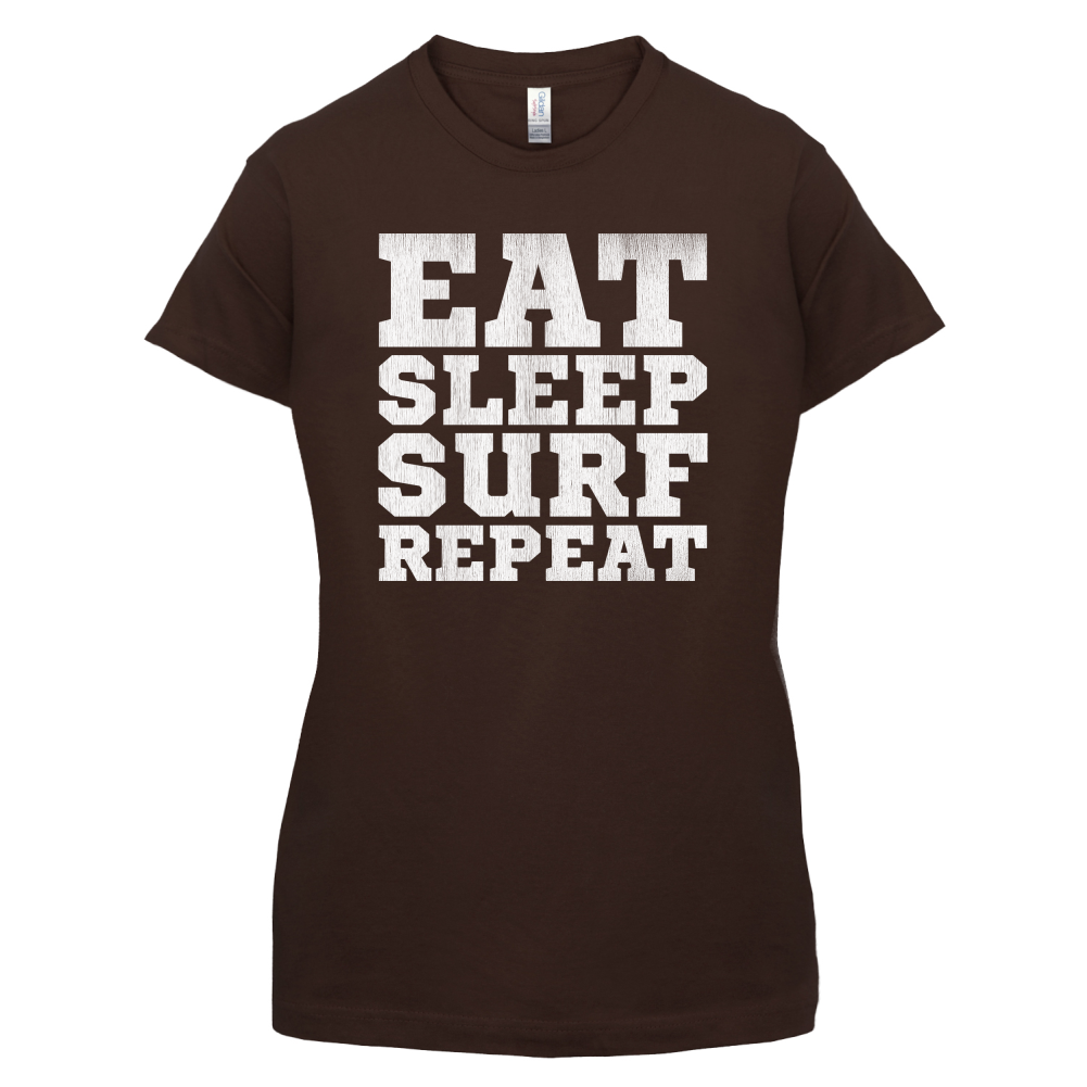 Eat Sleep Surf Repeat T Shirt