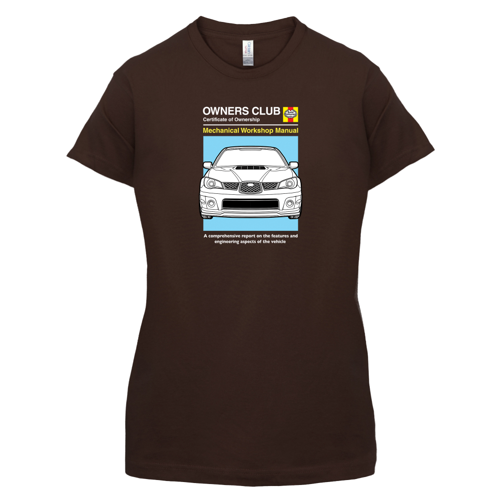 Car Owners Manual Impreza T Shirt