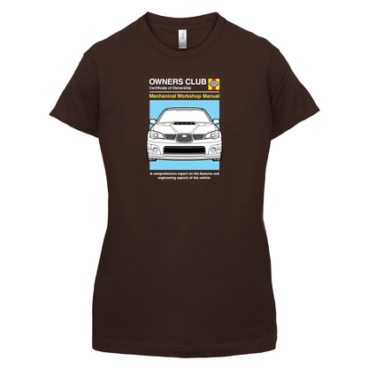 Car Owners Manual Impreza T Shirt