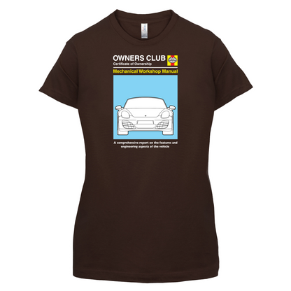Car Owners Manual 981 Turbo T Shirt