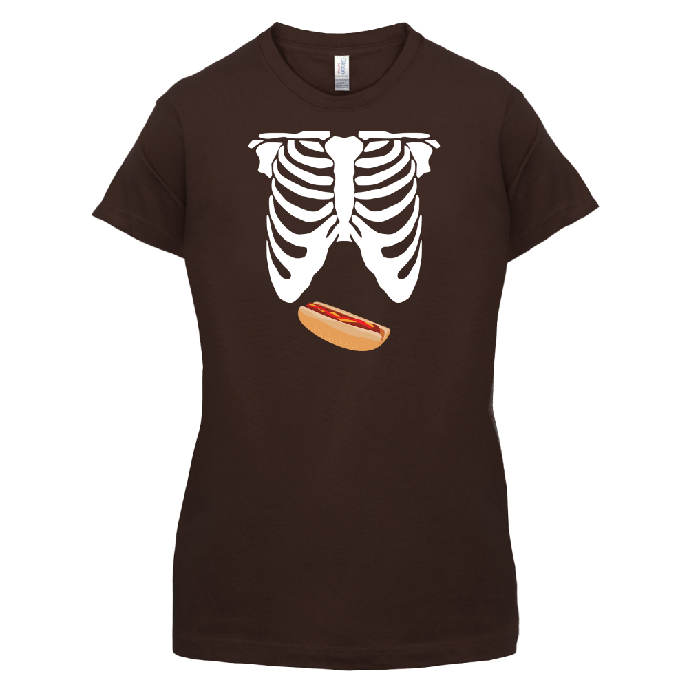 Hotdog Tummy T Shirt