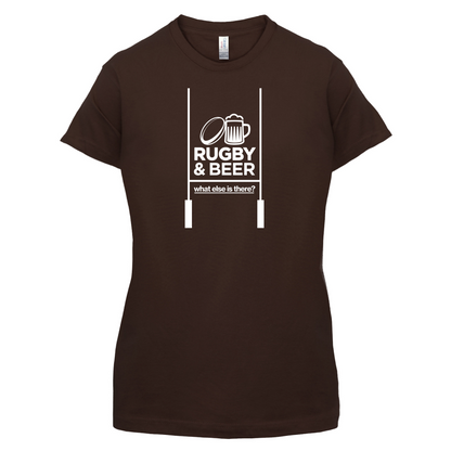 Rugby And Beer T Shirt