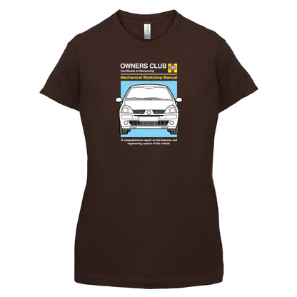 Car Owners Manual Clio T Shirt