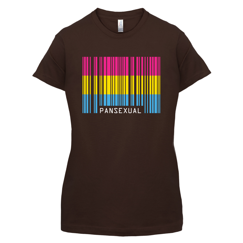 LGBT Barcode Flags - Pan Sexual T Shirt