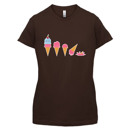 Evolution Of Ice Cream T Shirt