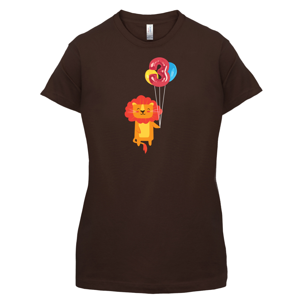 3rd Birthday Lion T Shirt