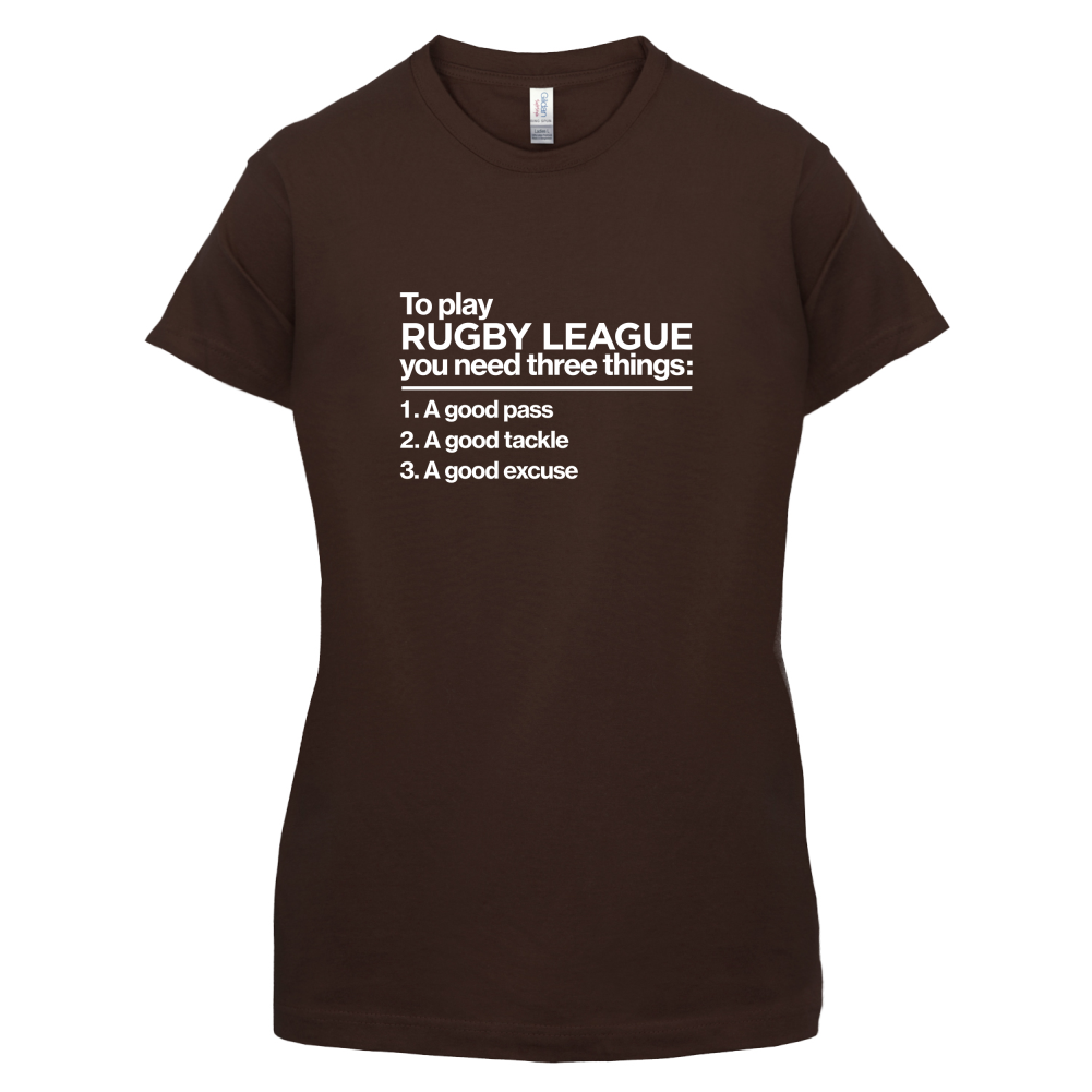 To Play Rugby League T Shirt