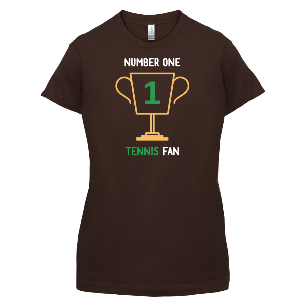 Number 1 Tennis Fan T Shirt