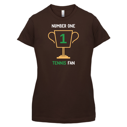 Number 1 Tennis Fan T Shirt
