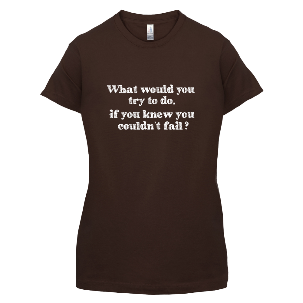What Would You Do If You Couldn't Fail T Shirt