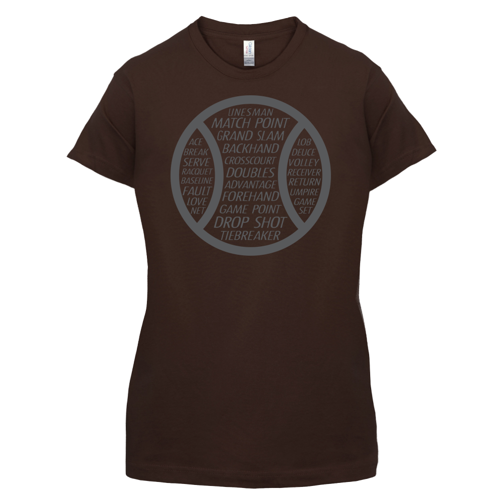 Tennis Word Ball T Shirt