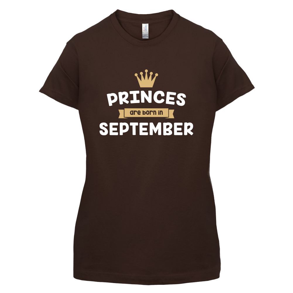Princes Are Born In September T Shirt
