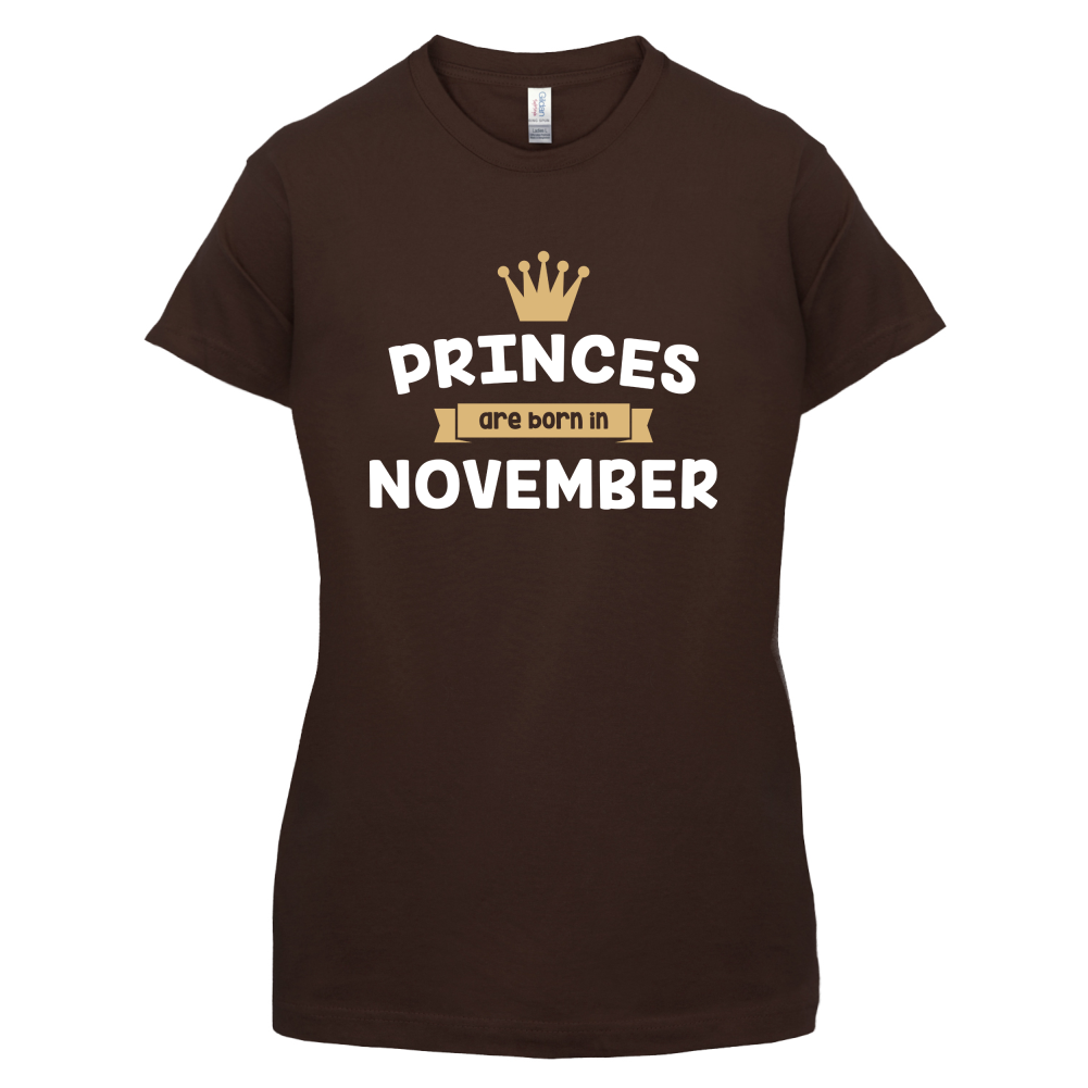 Princes Are Born In November T Shirt