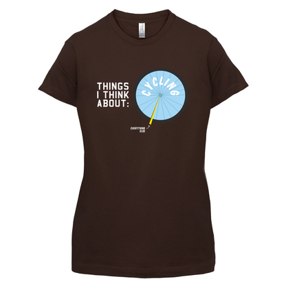 I Thiink About Cycling T Shirt