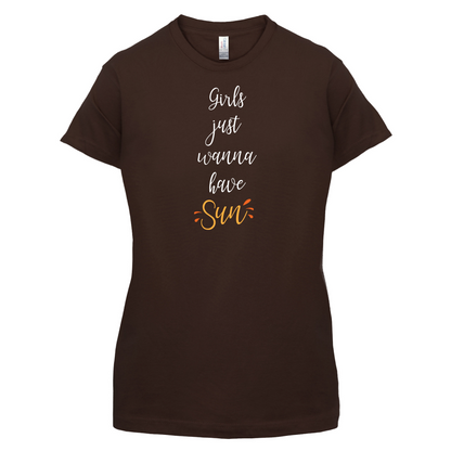 Girls Just Wanna Have Sun T Shirt