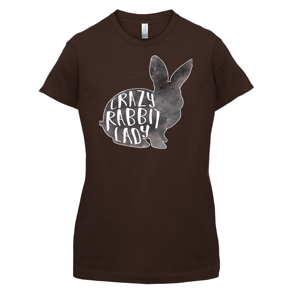 Crazy Rabbit Lady T Shirt
