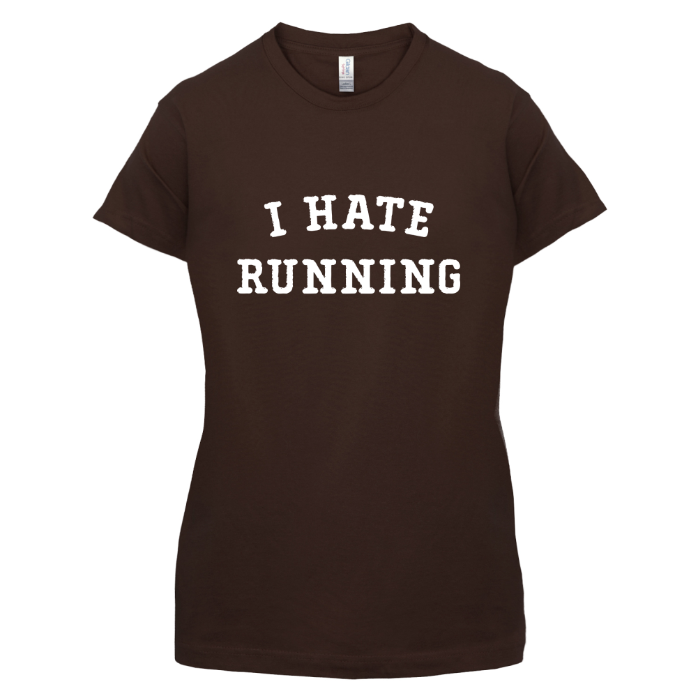 I Hate Running T Shirt