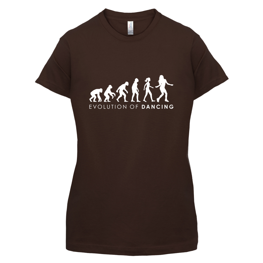 Evolution Of Woman Dancing  T Shirt