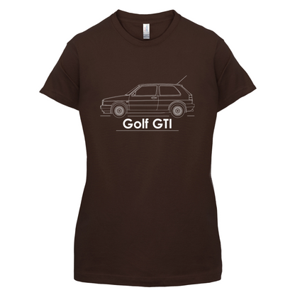 Side View Golf GTI MK2 T Shirt