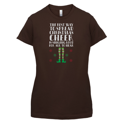 Spread Xmas Cheer, For All To Hear T Shirt