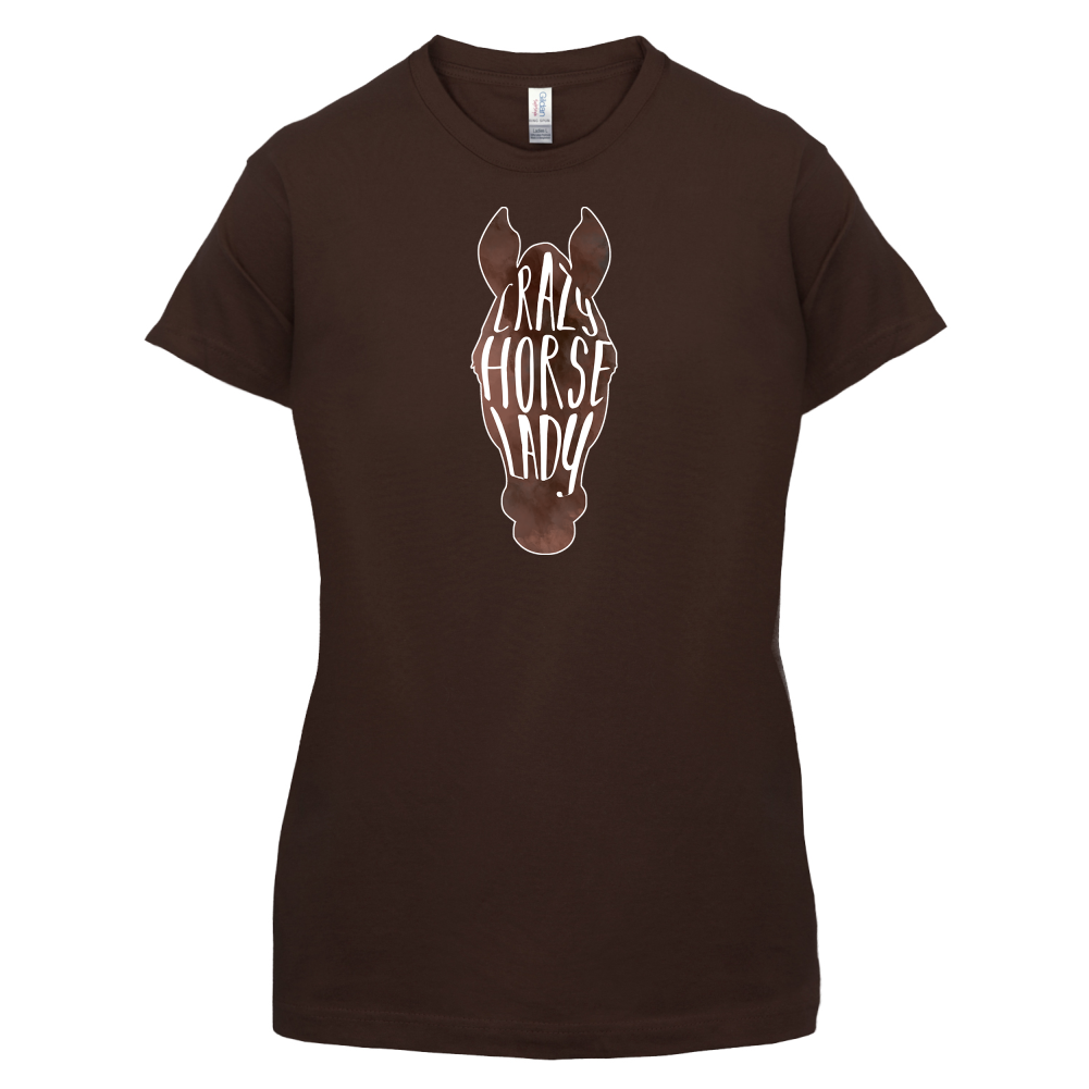 Crazy Horse Lady T Shirt