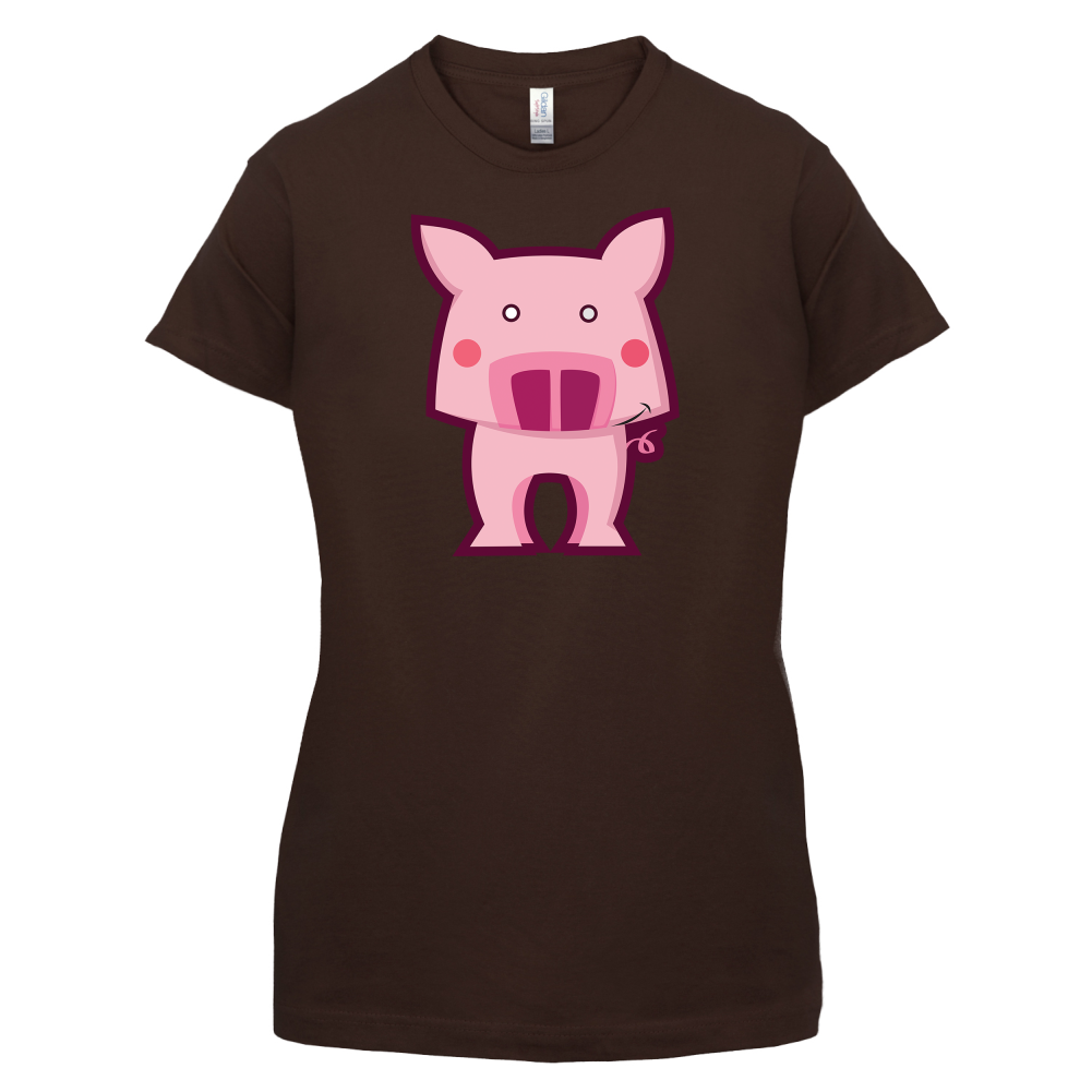 Cute Pig Kids T Shirt