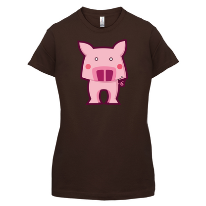 Cute Pig Kids T Shirt
