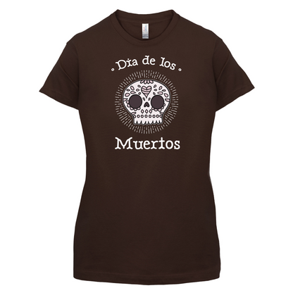 Dia De Los Muertos Skull T Shirt