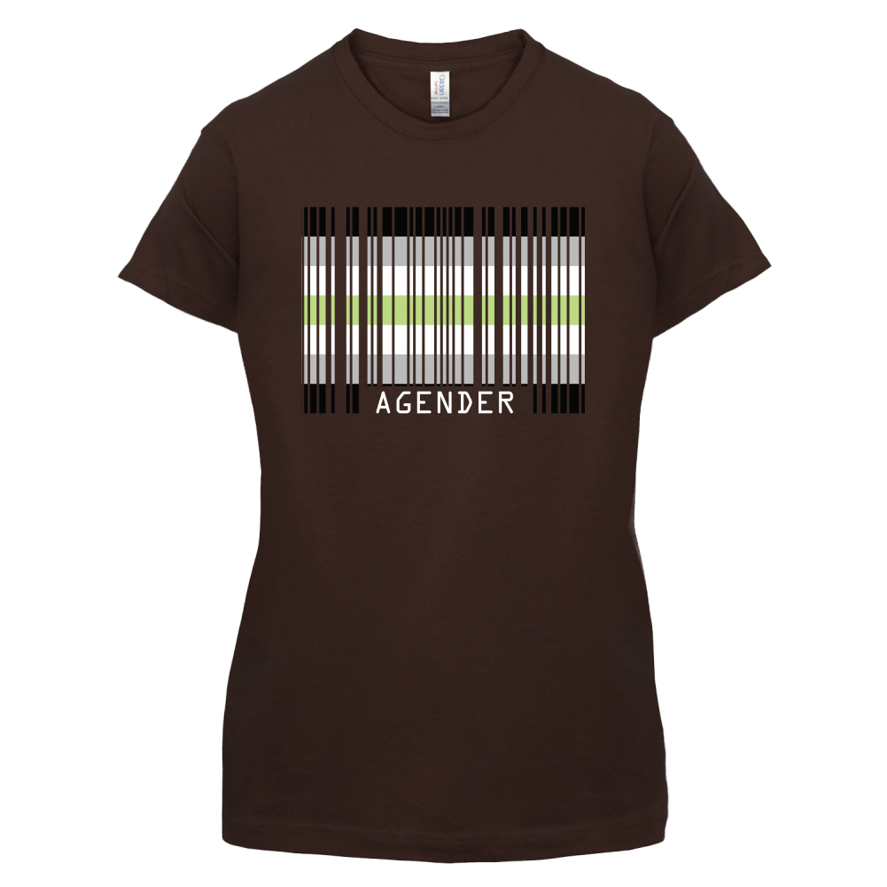 LGBT Barcode Flags - Agender T Shirt