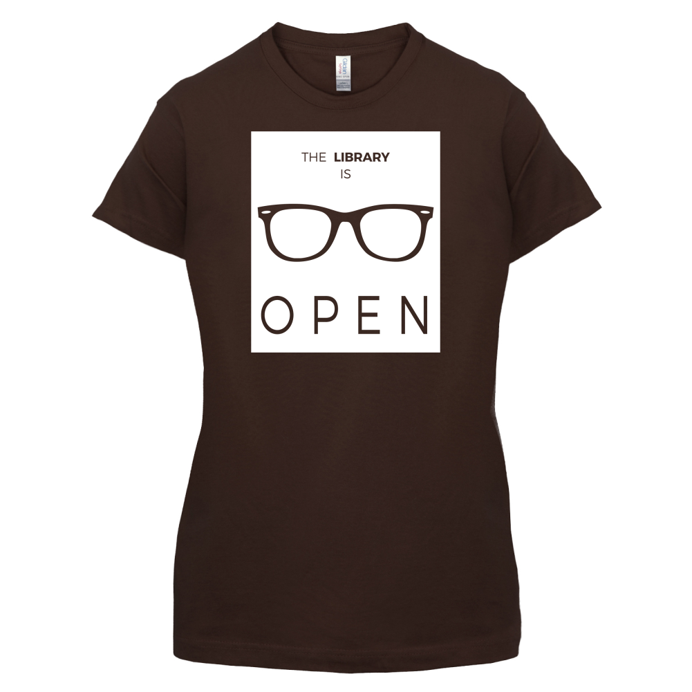 Library Is Open T Shirt
