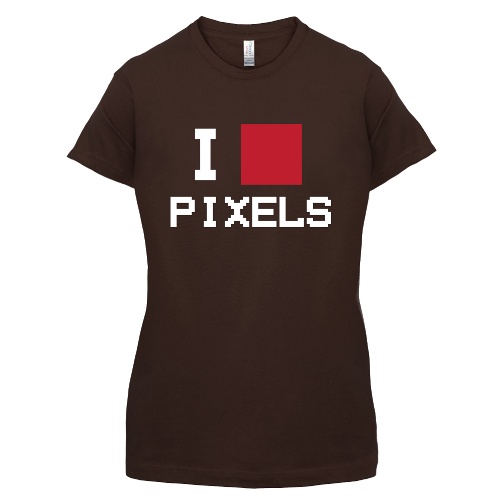 Pixel Heart T Shirt