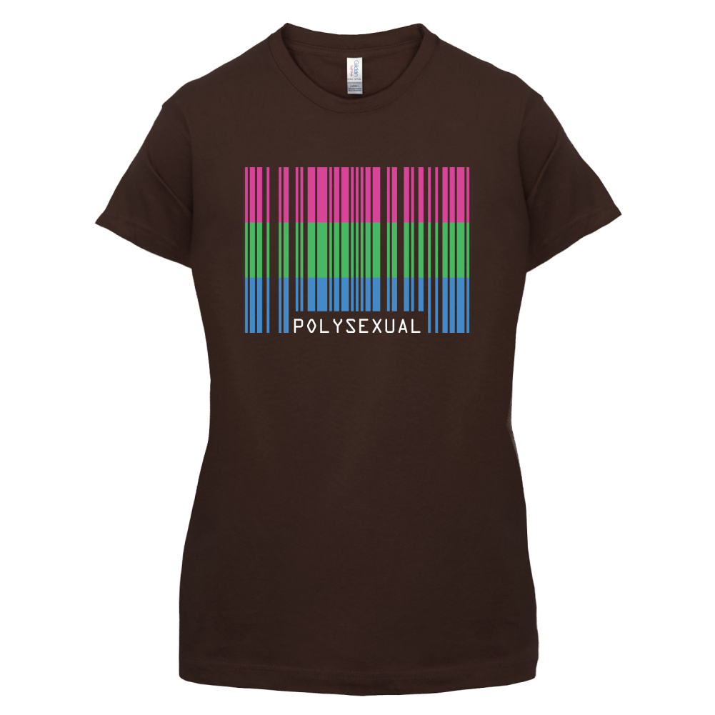 LGBT Barcode Flags - PolySexual T Shirt