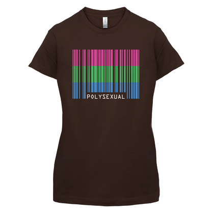 LGBT Barcode Flags - PolySexual T Shirt