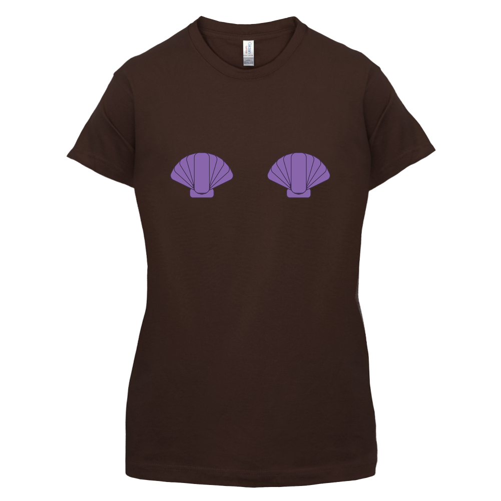 Mermaid Shell Boobs T Shirt