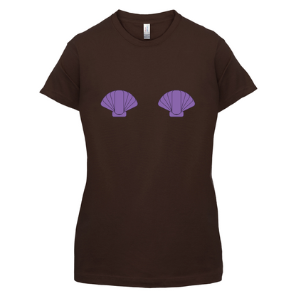 Mermaid Shell Boobs T Shirt