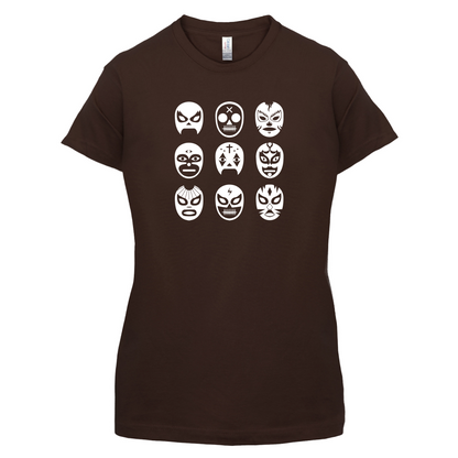 Lucha Masks  T Shirt