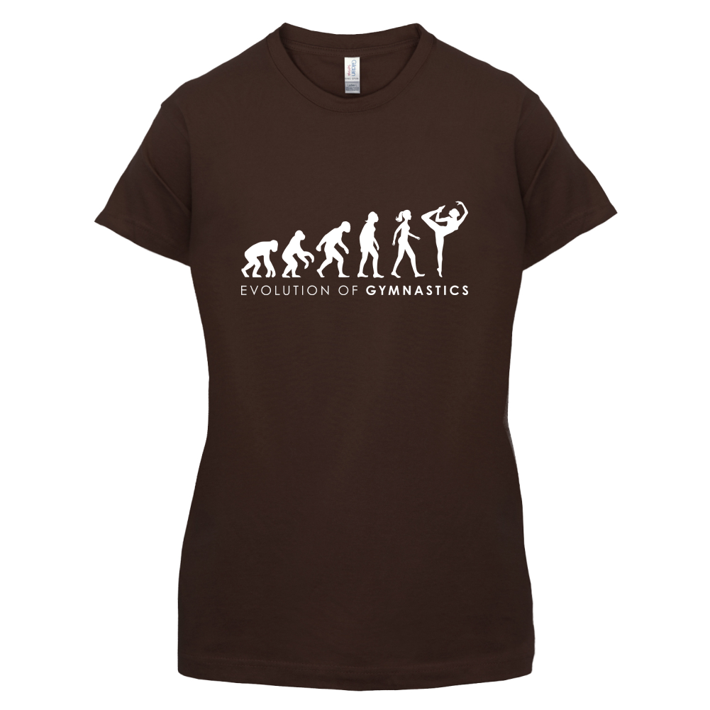 Evolution Of Woman Gymnastics T Shirt