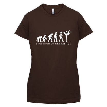 Evolution Of Woman Gymnastics T Shirt