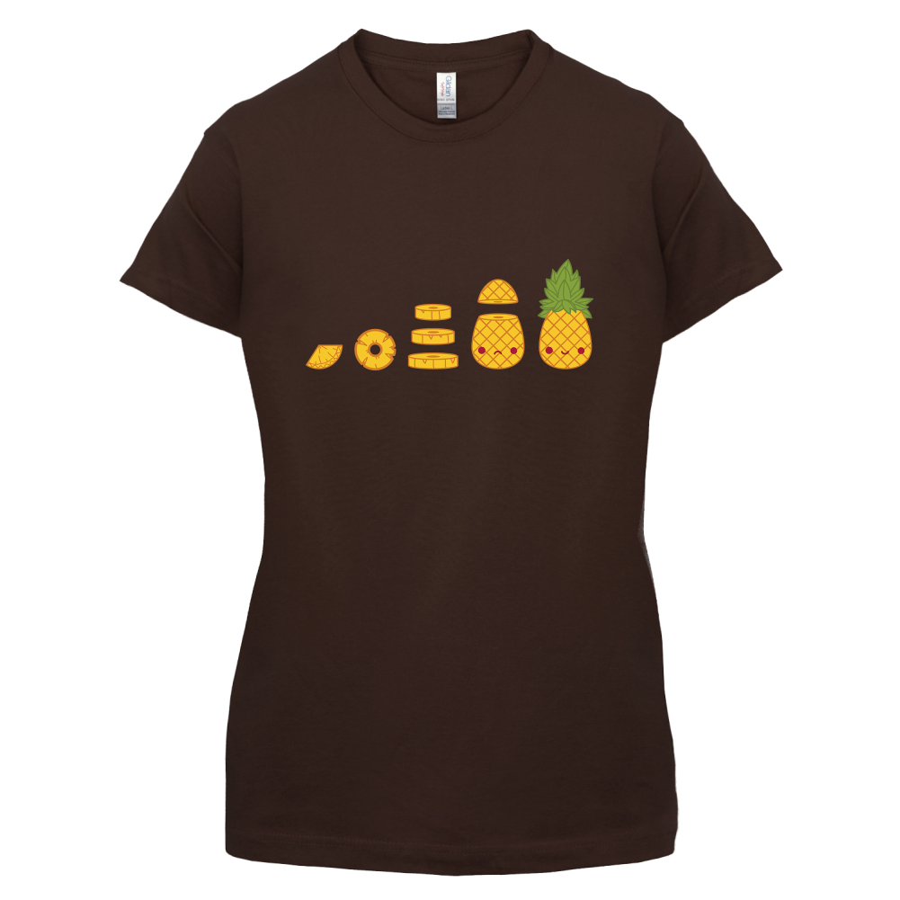 Evolution Of Pineapple T Shirt
