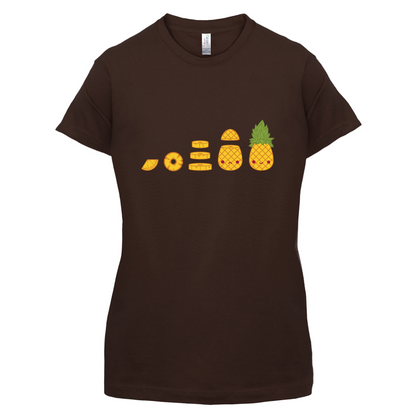 Evolution Of Pineapple T Shirt
