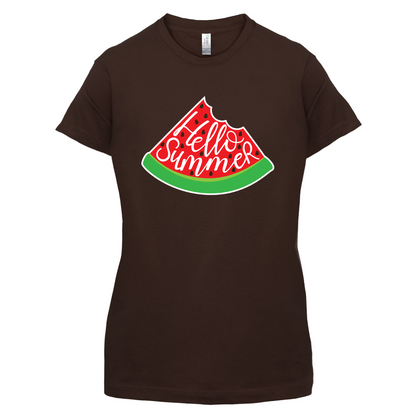 Hello Summer Watermelon T Shirt