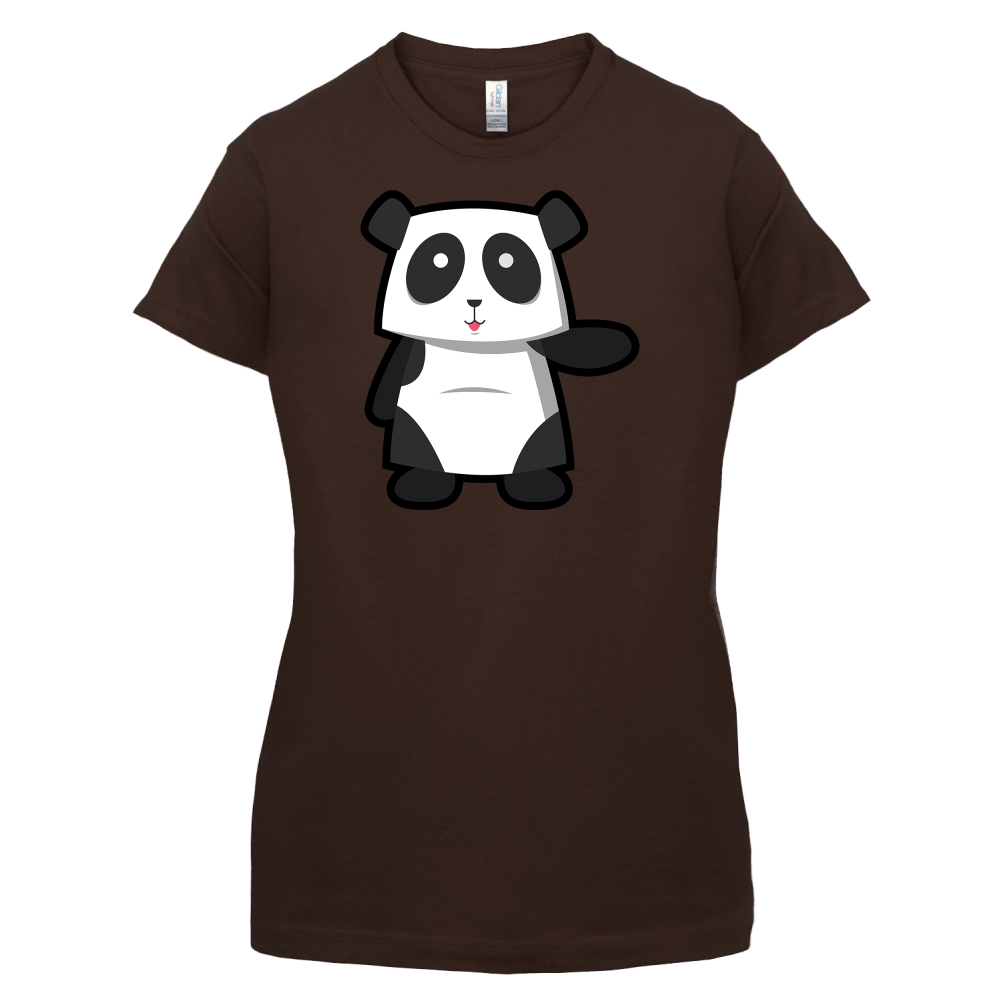 Cute Panda Kids T Shirt