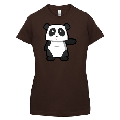 Cute Panda Kids T Shirt