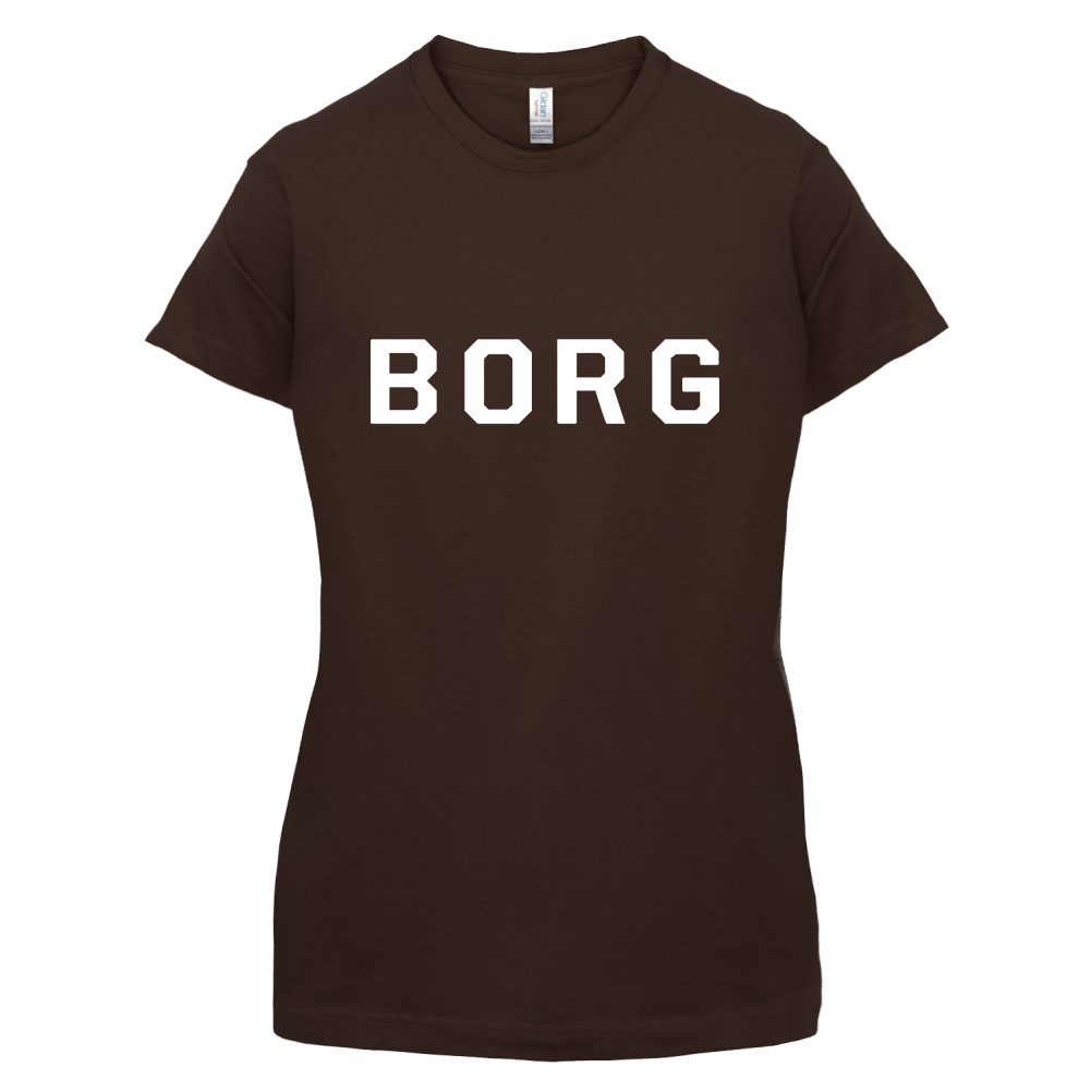 Justcie Borg College Style T Shirt