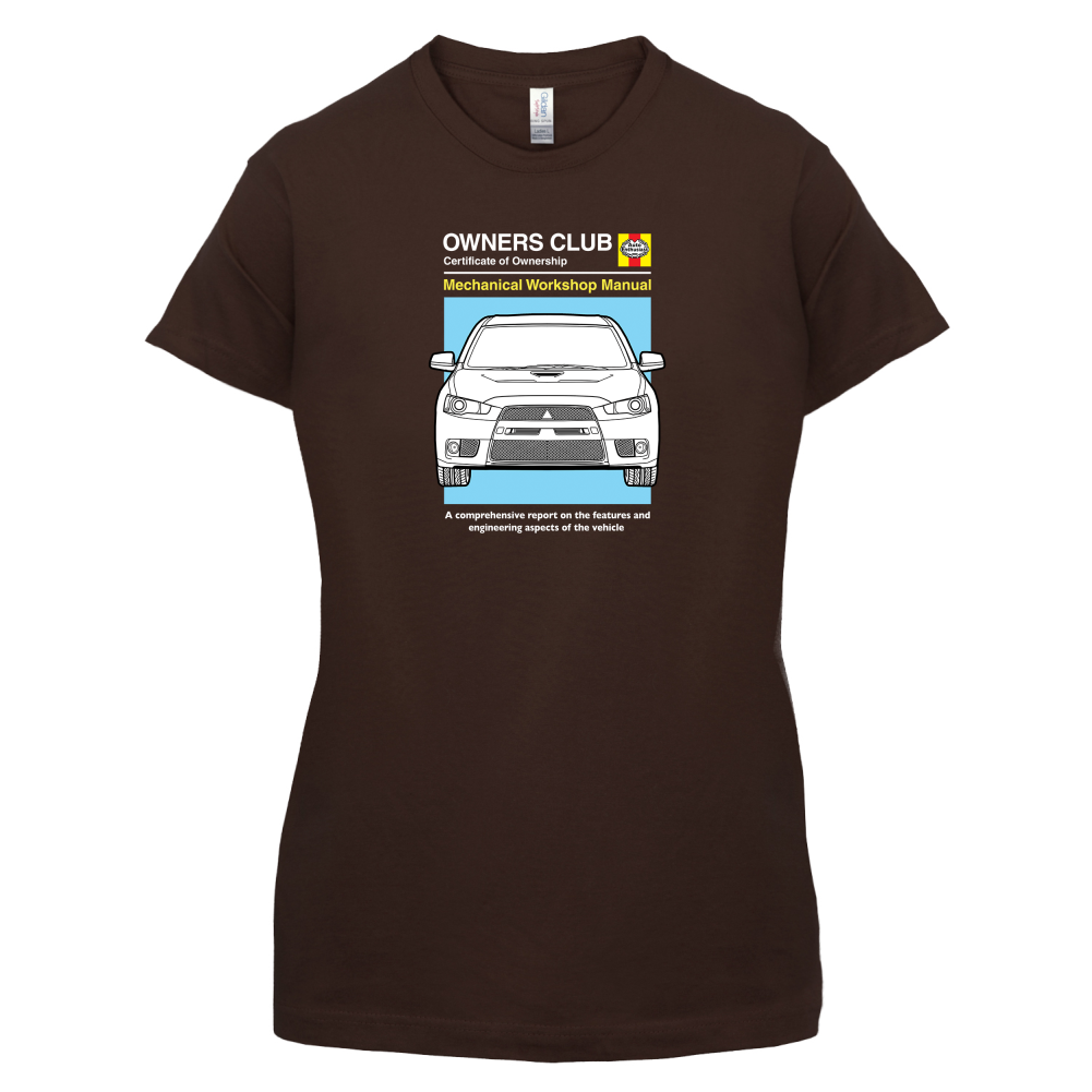 Car Owners Manual Evo T Shirt
