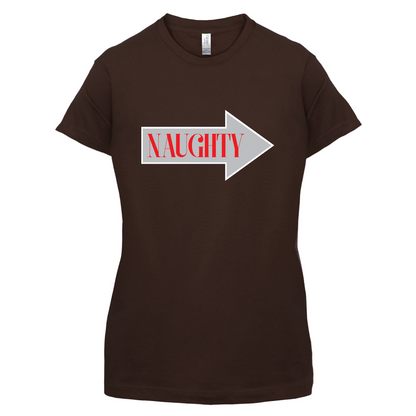 Naughty Arrow T Shirt