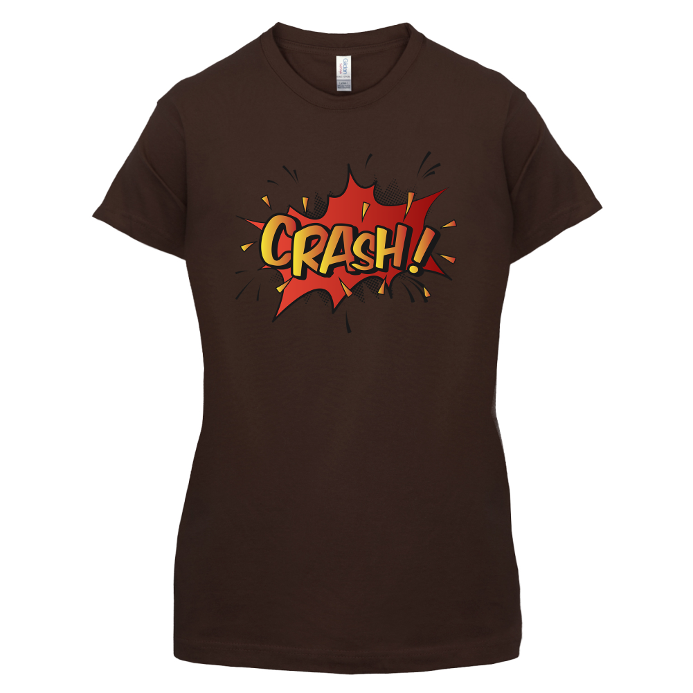 CRASH! Word Art T Shirt