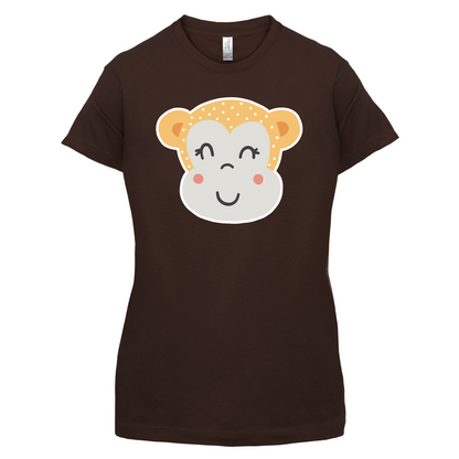 Smiley Face Monkey  T Shirt
