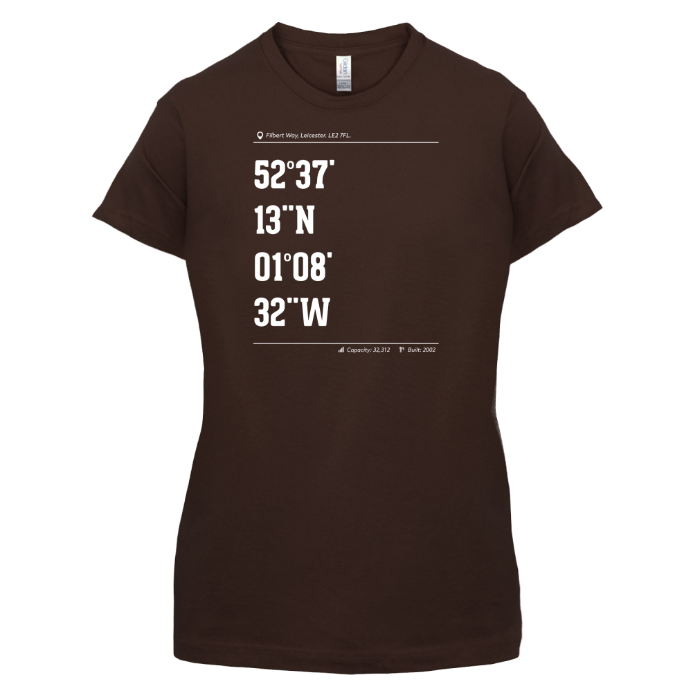 Stadium Coordinates Leicester T Shirt