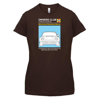 Car Owners Manual 959 Turbo T Shirt